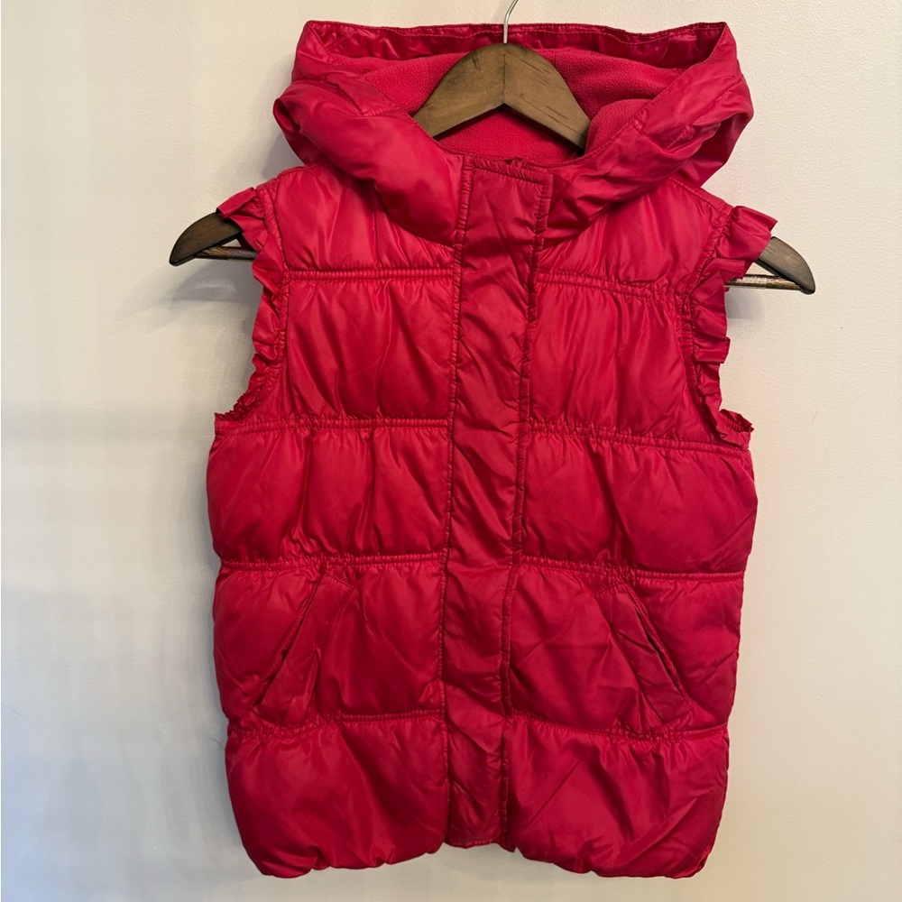 Gap Kids Pink Puffer Vest